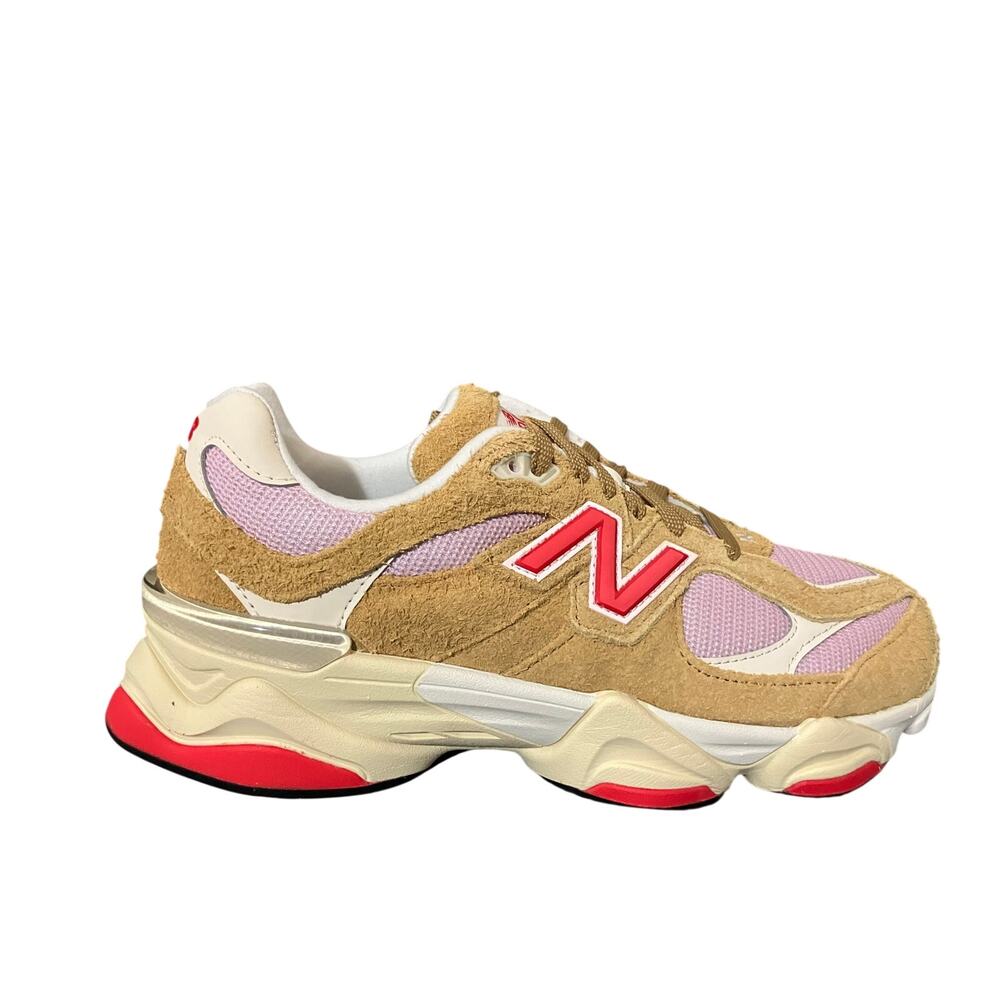 New Balance 9060 Women’s 8.5 Youth 7 Running Shoes Beige Pink